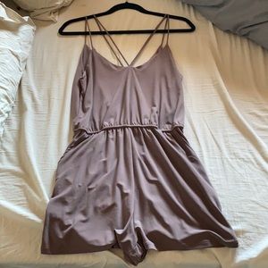 Deep Purple Romper
